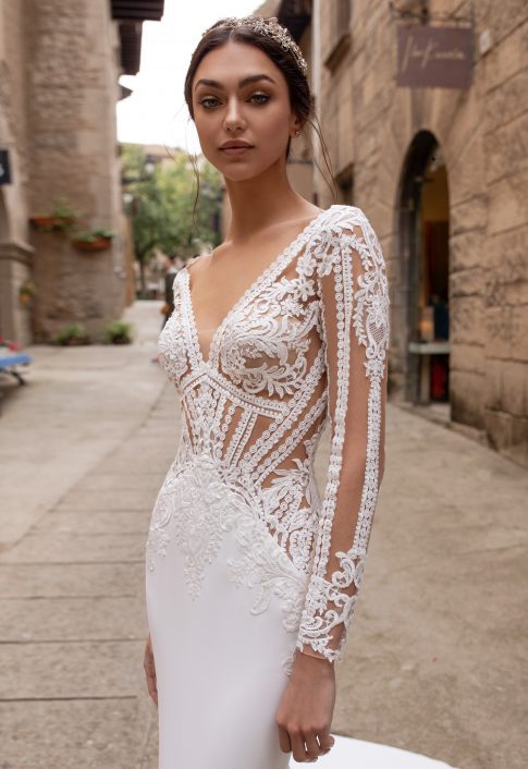 STOCK SAMPLES PASIPHAE – PRONOVIAS Wedding Dress